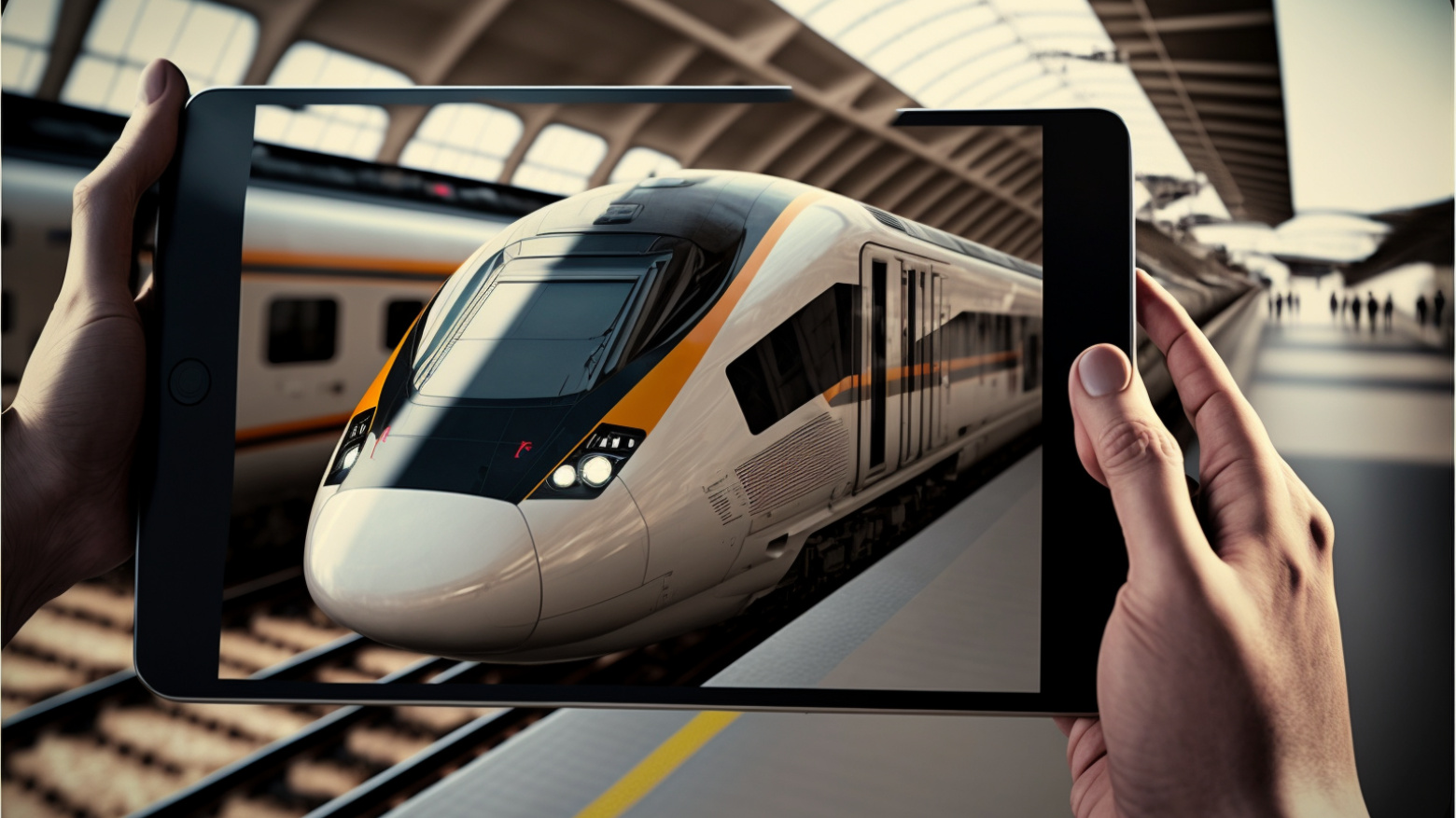 augmented reality high speed train