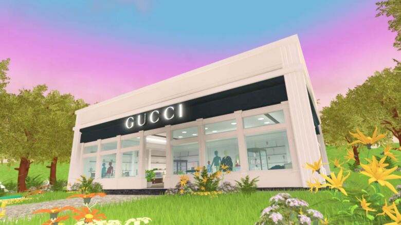 Gucci a créé une ville virtuel dans le métavers Roblox